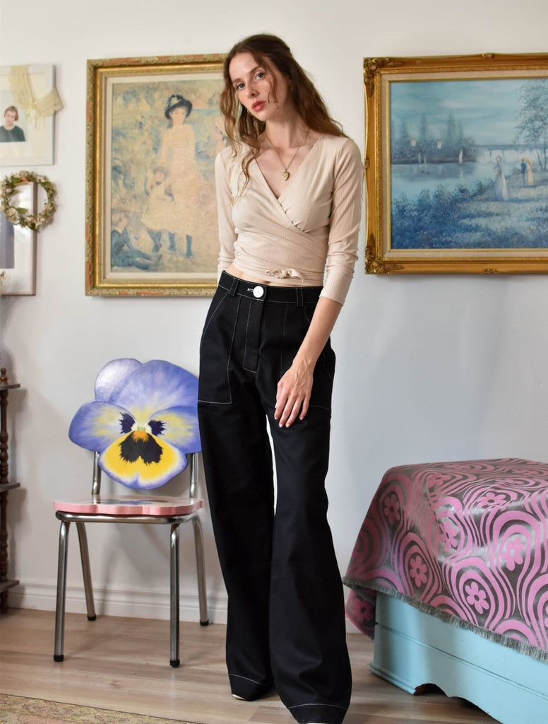 Birds of North America Bonxie Pants (Black) - Victoire BoutiqueBirds of North AmericaBottoms Ottawa Boutique Shopping Clothing