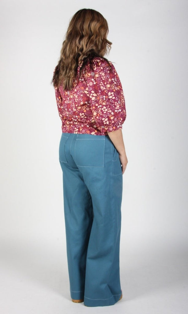 Birds of North America Bonxie Pants (Garage Blue) - Victoire BoutiqueBirds of North AmericaBottoms Ottawa Boutique Shopping Clothing