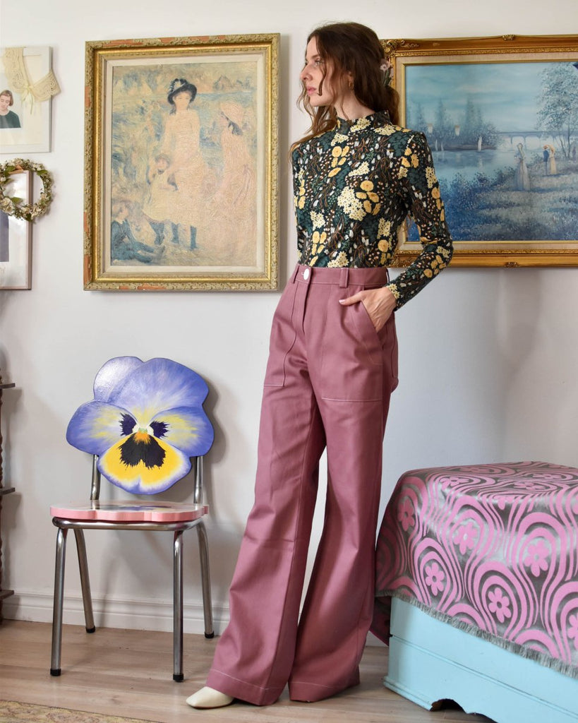 Birds of North America Bonxie Pants (Nightfall Rose) - Victoire BoutiqueBirds of North AmericaBottoms Ottawa Boutique Shopping Clothing