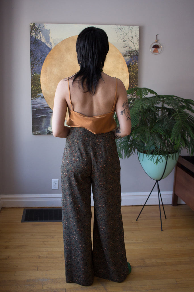 Birds of North America Bowerbird Pants (Greenwood) - Victoire BoutiqueBirds of North AmericaBottoms Ottawa Boutique Shopping Clothing