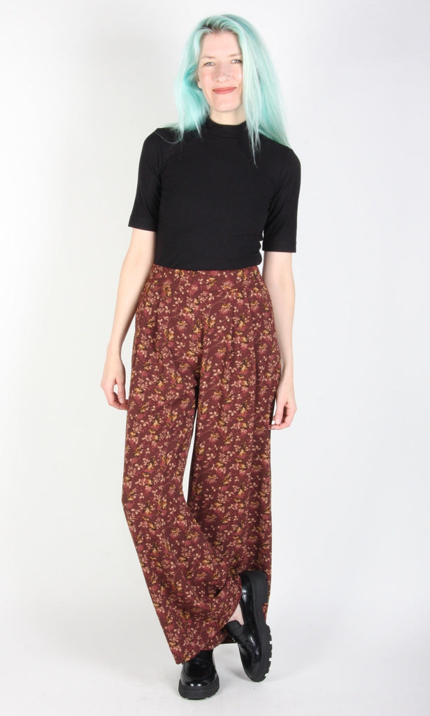 Birds of North America Bowerbird Pants (Rosewood) - Victoire BoutiqueBirds of North AmericaBottoms Ottawa Boutique Shopping Clothing