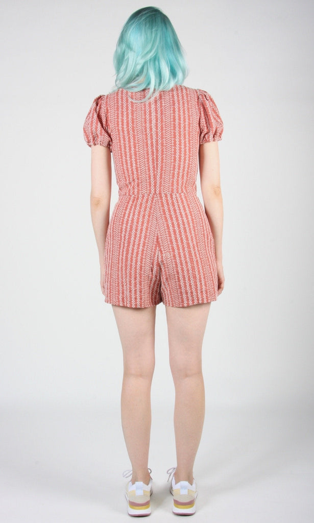 Birds of North America Bufflehead Romper - Cinnamon (Online Exclusive) - Victoire BoutiqueBirds of North AmericaJumpsuits Ottawa Boutique Shopping Clothing
