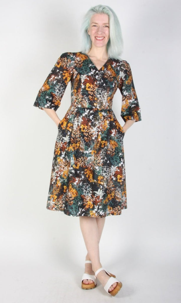 Birds of North America Chestnut Bunting Dress (Everlasting) - Victoire BoutiqueBirds of North AmericaDresses Ottawa Boutique Shopping Clothing