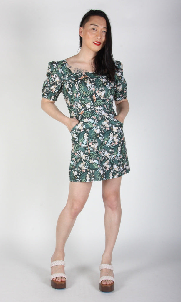 Birds of North America Chickadee Dress (Faeries) - Victoire BoutiqueBirds of North AmericaDresses Ottawa Boutique Shopping Clothing