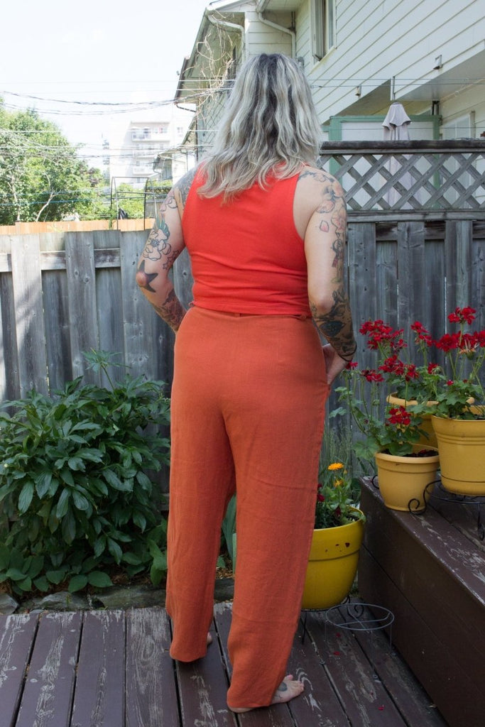 Birds of North America Chucklehead Pant (Persimmon) - Victoire BoutiqueBirds of North AmericaBottoms Ottawa Boutique Shopping Clothing