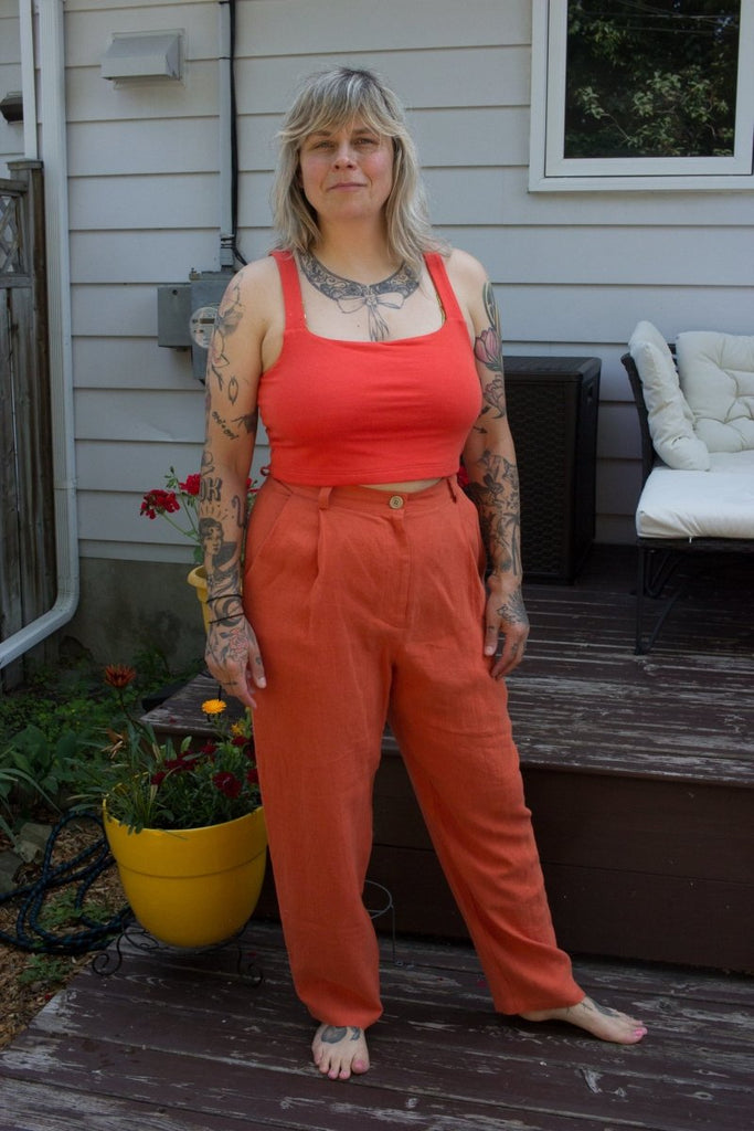 Birds of North America Chucklehead Pant (Persimmon) - Victoire BoutiqueBirds of North AmericaBottoms Ottawa Boutique Shopping Clothing