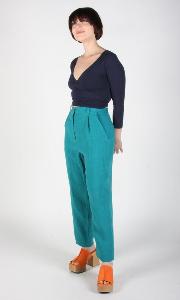 Birds of North America Chucklehead Pant (Teal) - Victoire BoutiqueBirds of North AmericaBottoms Ottawa Boutique Shopping Clothing