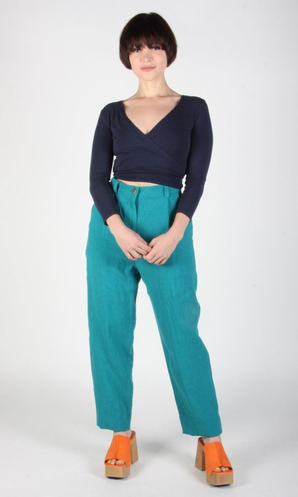 Birds of North America Chucklehead Pant (Teal) - Victoire BoutiqueBirds of North AmericaBottoms Ottawa Boutique Shopping Clothing