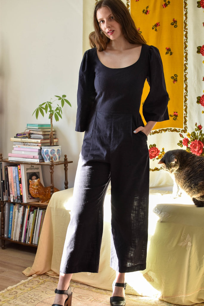 Birds of North America Dickcissel Jumpsuit - Black (Online Exclusive) - Victoire BoutiqueBirds of North AmericaJumpsuits Ottawa Boutique Shopping Clothing