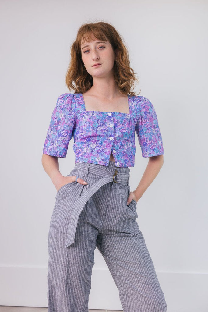 Birds of North America Dunk-A-Doo Top (Aster) - Victoire BoutiqueBirds of North AmericaTops Ottawa Boutique Shopping Clothing