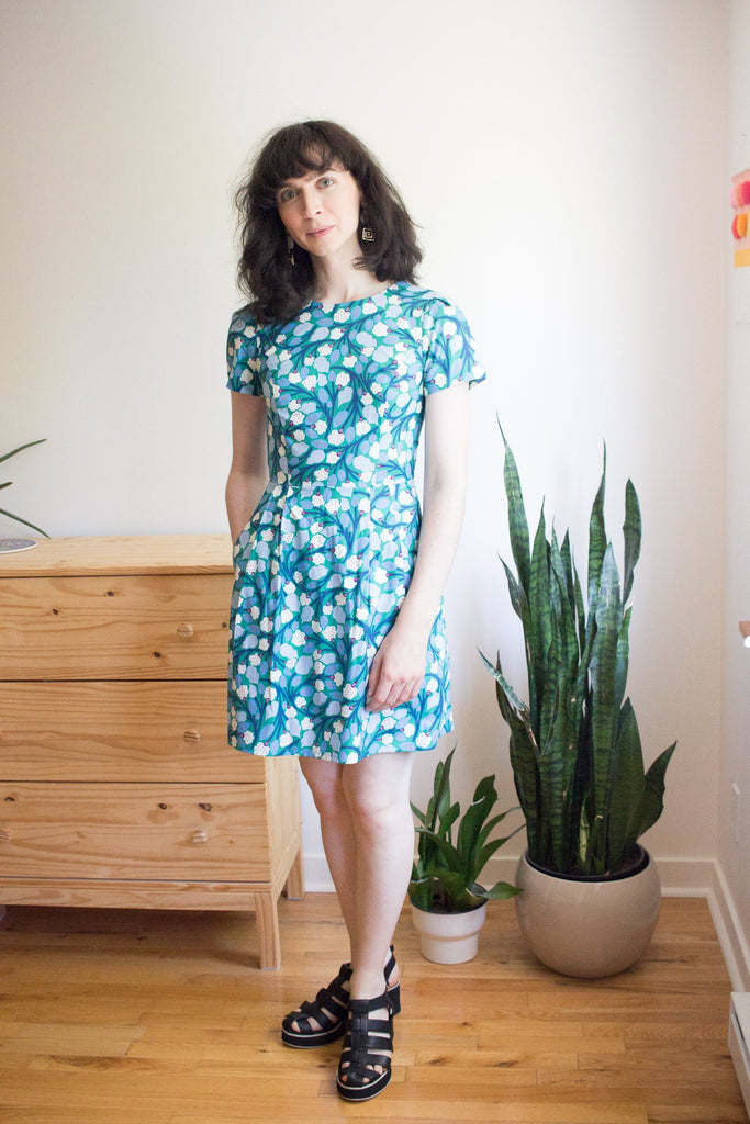Birds of North America Engoulevent Dress (Cotton Puff) - Victoire BoutiqueBirds of North AmericaDresses Ottawa Boutique Shopping Clothing