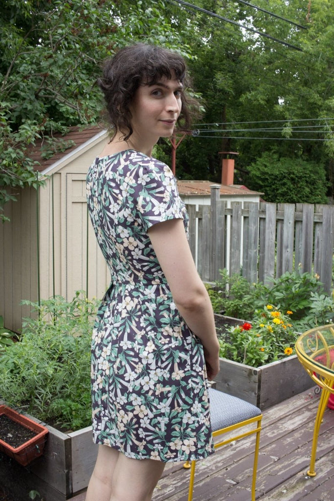 Birds of North America Engoulevent Dress (Honeysuckle) - Victoire BoutiqueBirds of North AmericaDresses Ottawa Boutique Shopping Clothing