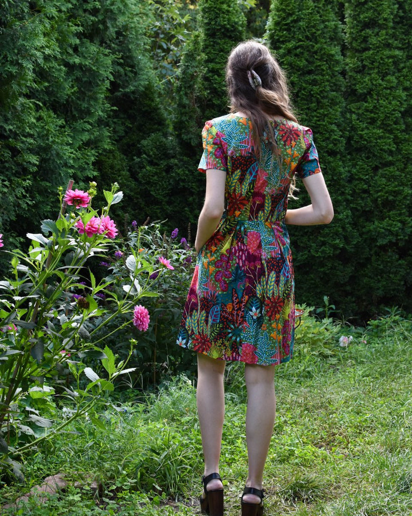 Birds of North America Engoulevent Dress (Shy Menagerie) - Victoire BoutiqueBirds of North AmericaDresses Ottawa Boutique Shopping Clothing