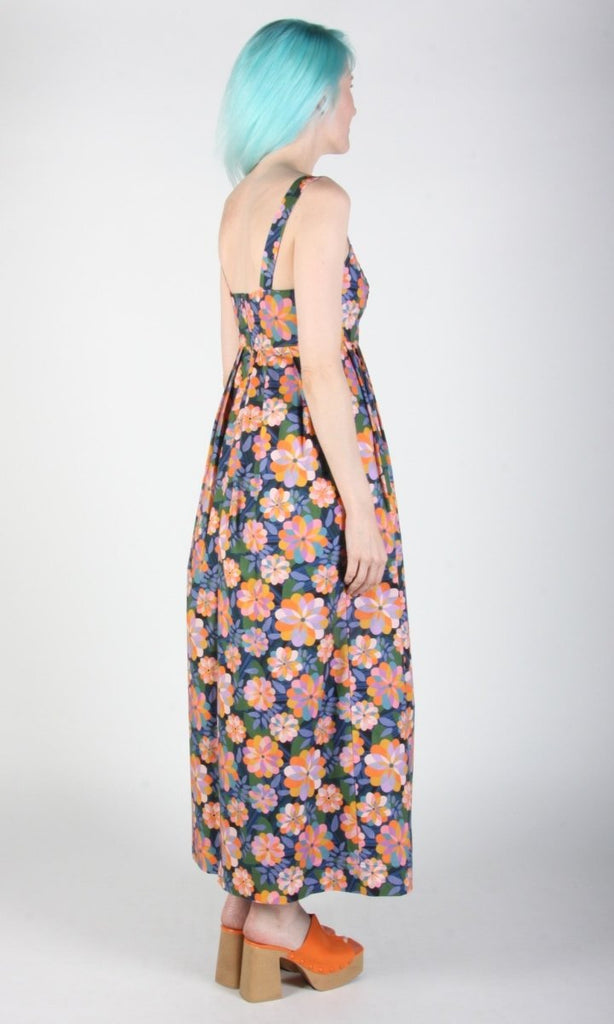 Birds of North America Fox Sparrow Dress (Sunset) - Victoire BoutiqueBirds of North AmericaDresses Ottawa Boutique Shopping Clothing