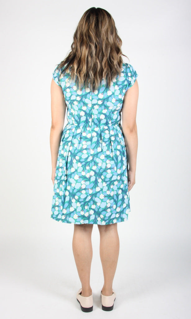 Birds of North America Gallinule Dress (Cotton Puff) - Victoire BoutiqueBirds of North AmericaDresses Ottawa Boutique Shopping Clothing