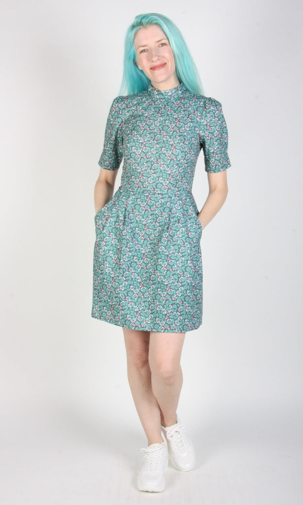 Birds of North America Guineafowl Dress (Strawberry Blossom) - Victoire BoutiqueBirds of North AmericaDresses Ottawa Boutique Shopping Clothing