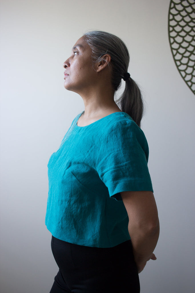 Birds of North America Jiddy Hawk Top (Teal) - Victoire BoutiqueBirds of North AmericaTops Ottawa Boutique Shopping Clothing