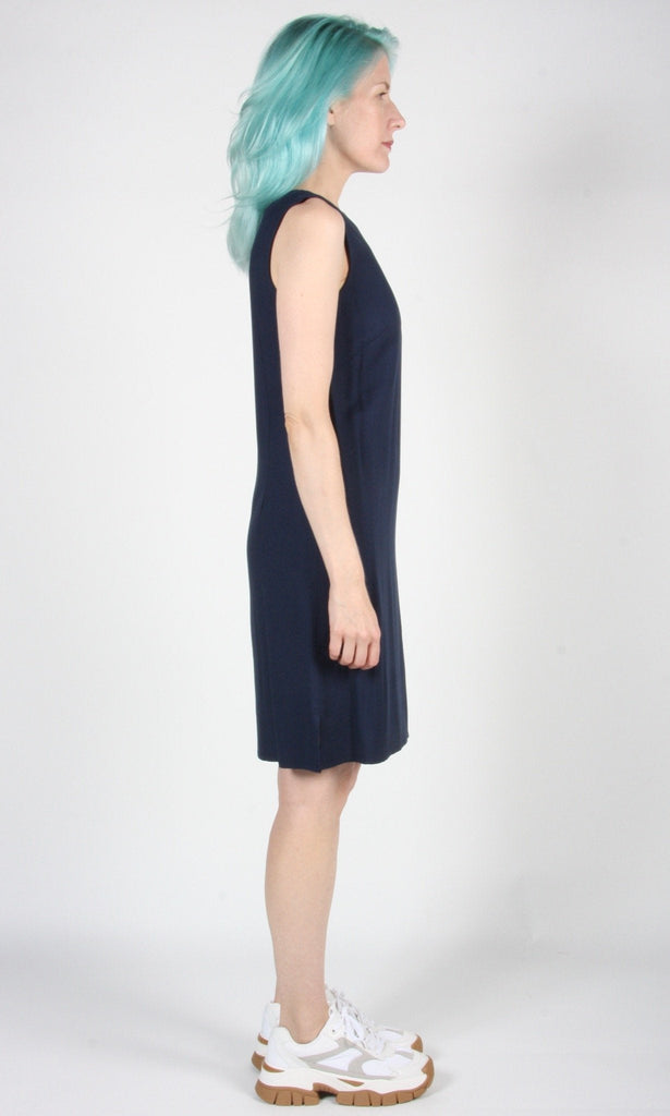 Birds of North America Kestrel Dress - Navy (Online Exclusive) - Victoire BoutiqueBirds of North AmericaDresses Ottawa Boutique Shopping Clothing