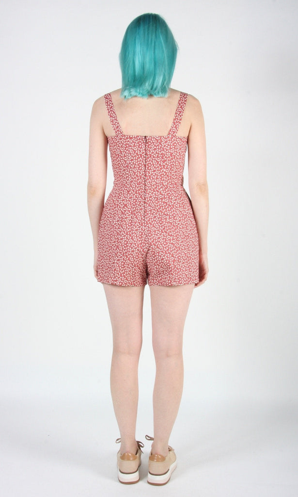 Birds of North America Kiwi Romper - Spice Cotton (Online Exclusive) - Victoire BoutiqueBirds of North AmericaJumpsuits Ottawa Boutique Shopping Clothing