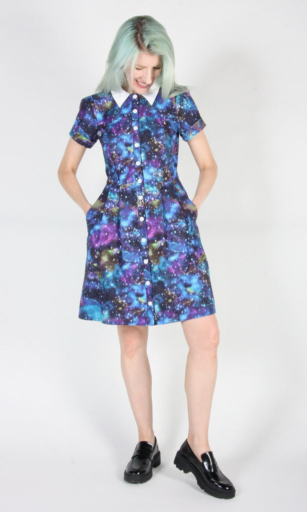 Birds of North America Locustelle Dress - Milky Way (Online Exclusive) - Victoire BoutiqueBirds of North AmericaDresses Ottawa Boutique Shopping Clothing