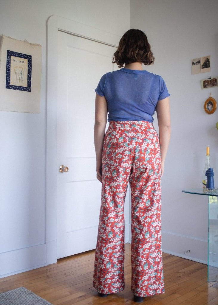 Birds of North America Marlin Pants (Wild Currant) - Victoire BoutiqueBirds of North Americabottoms Ottawa Boutique Shopping Clothing