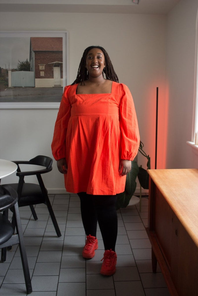 Birds of North America Marlinspike Dress (Blood Orange) - Victoire BoutiqueBirds of North AmericaDresses Ottawa Boutique Shopping Clothing