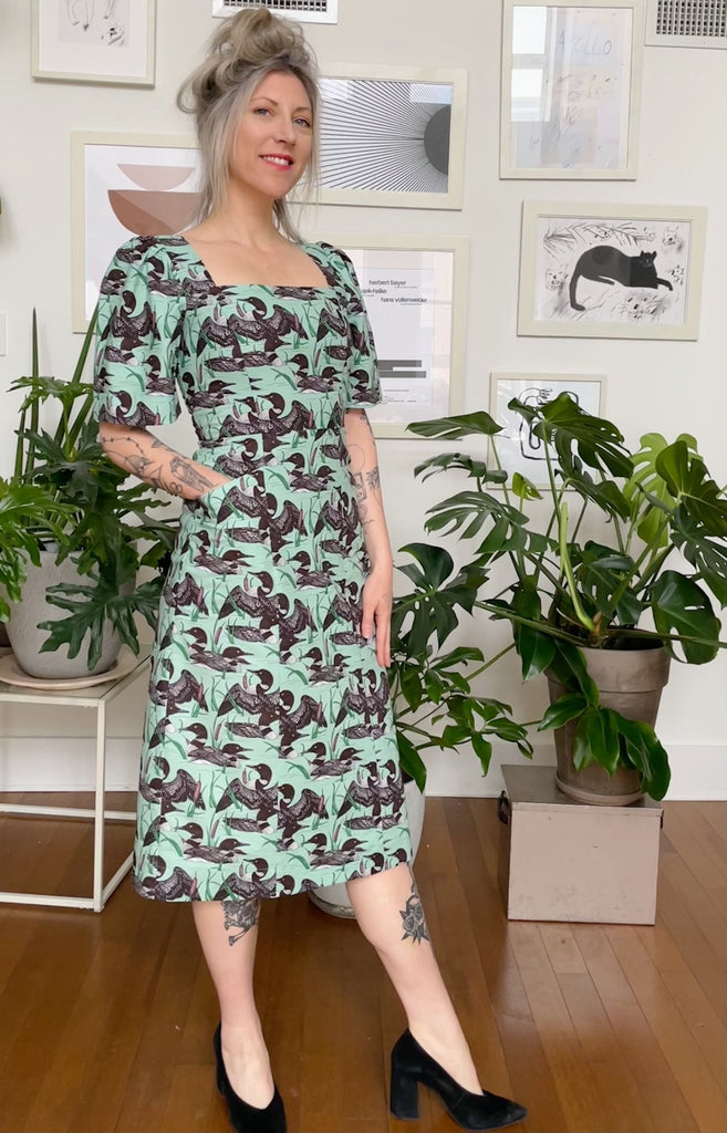 Birds of North America Maybird Dress (Loons) - Victoire BoutiqueBirds of North AmericaDresses Ottawa Boutique Shopping Clothing