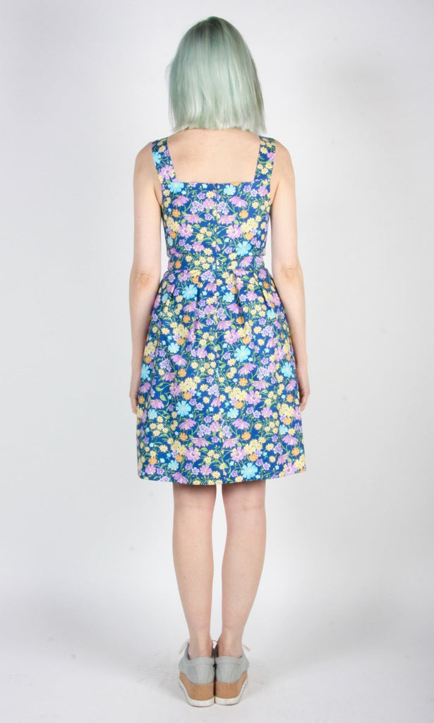 Birds of North America Myrmidon Dress - Blue Meadow (Online Exclusive) - Victoire BoutiqueBirds of North AmericaDresses Ottawa Boutique Shopping Clothing