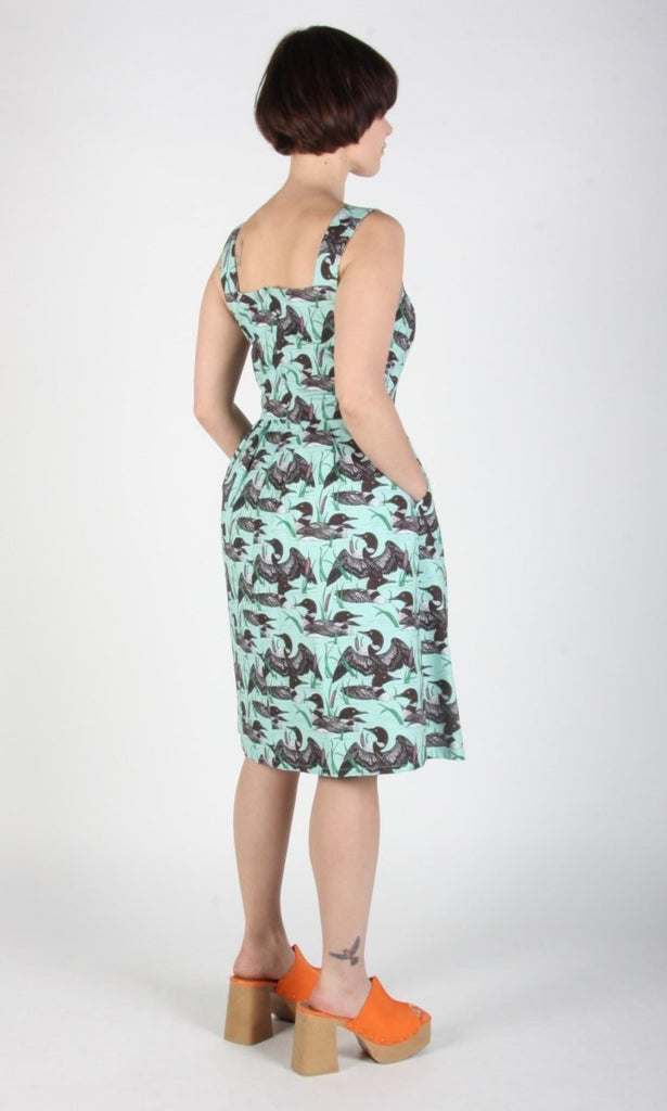 Birds of North America Myrmidon Dress (Loons) - Victoire BoutiqueBirds of North AmericaDresses Ottawa Boutique Shopping Clothing