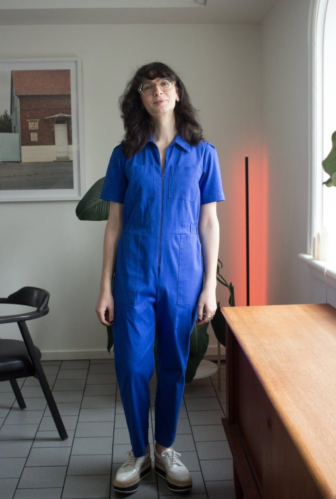 Birds of North America Nonpareil Jumpsuit (Royal) - Victoire BoutiqueBirds of North AmericaJumpsuits Ottawa Boutique Shopping Clothing