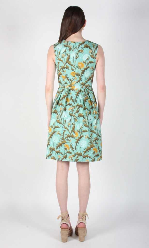Birds of North America Peafowl Dress (Pissenlit) - Victoire BoutiqueBirds of North AmericaDresses Ottawa Boutique Shopping Clothing