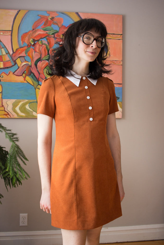 Birds of North America Peep Dress (Marmalade) - Victoire BoutiqueBirds of North AmericaDresses Ottawa Boutique Shopping Clothing