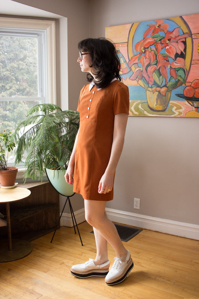 Birds of North America Peep Dress (Marmalade) - Victoire BoutiqueBirds of North AmericaDresses Ottawa Boutique Shopping Clothing