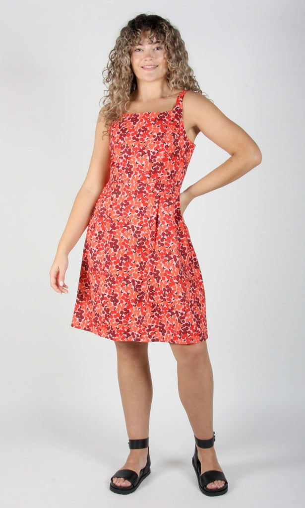 Birds of North America Reedbird Dress - Sour Cherry (Online Exclusive) - Victoire BoutiqueBirds of North AmericaDresses Ottawa Boutique Shopping Clothing