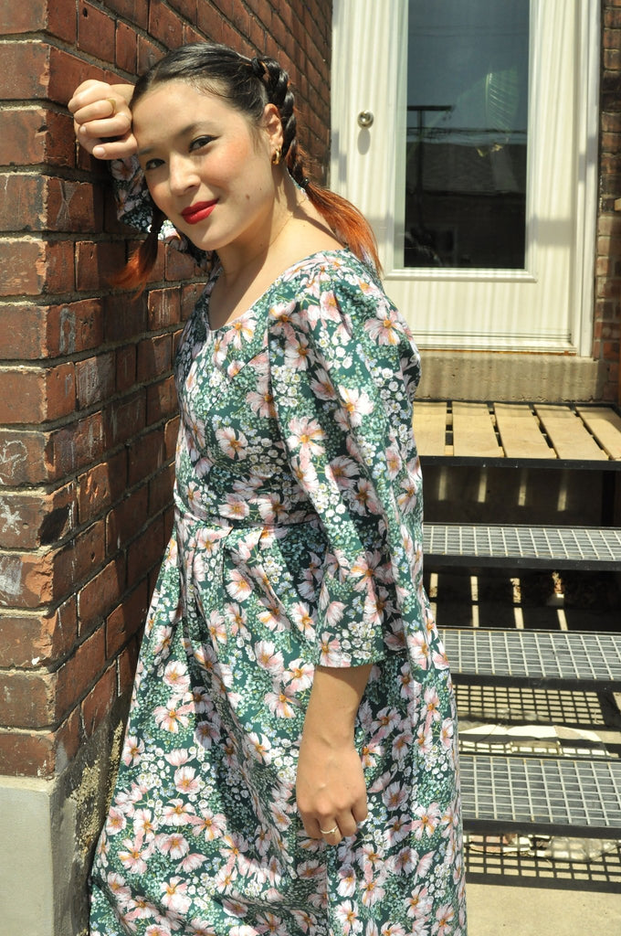 Birds of North America Rock Dove Dress - Lobelia (Online Exclusive) - Victoire BoutiqueBirds of North AmericaDresses Ottawa Boutique Shopping Clothing