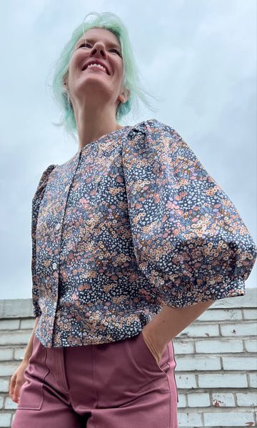 Birds of North America Serin Top (Baby's Breath) - Victoire BoutiqueBirds of North AmericaTops Ottawa Boutique Shopping Clothing