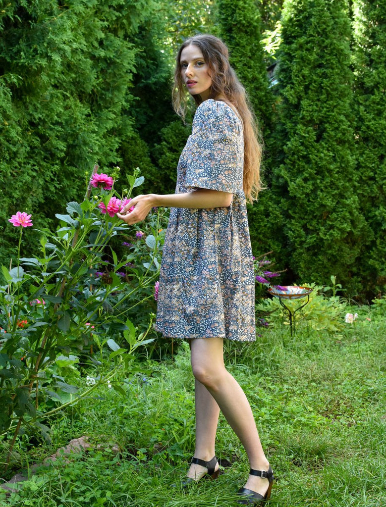 Birds of North America Swamp Angel Dress (Baby's Breath) - Victoire BoutiqueBirds of North AmericaDresses Ottawa Boutique Shopping Clothing