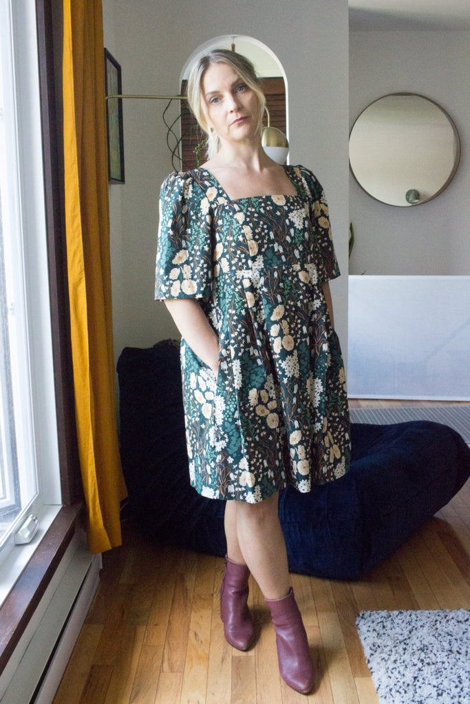 Birds of North America Swamp Angel Dress (Bellflower) - Victoire BoutiqueBirds of North AmericaDresses Ottawa Boutique Shopping Clothing