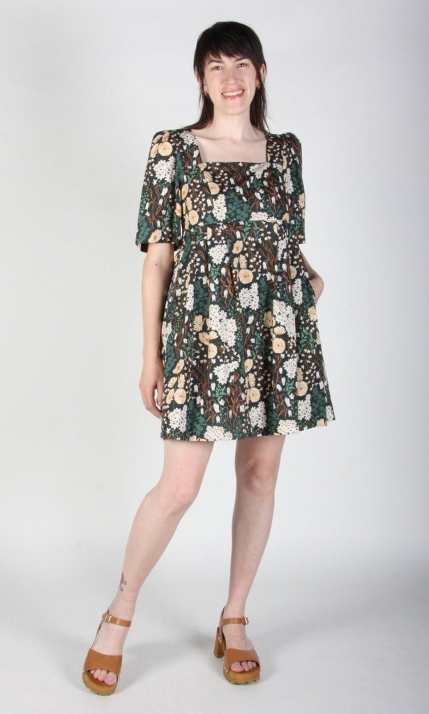 Birds of North America Swamp Angel Dress (Bellflower) - Victoire BoutiqueBirds of North AmericaDresses Ottawa Boutique Shopping Clothing