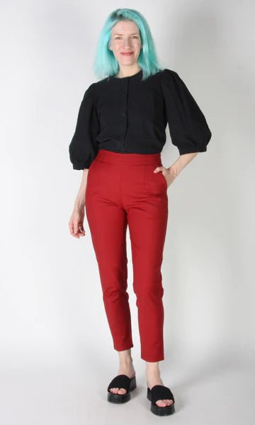 Birds of North America Tern Pants (Red Currant) - Victoire BoutiqueBirds of North AmericaBottoms Ottawa Boutique Shopping Clothing