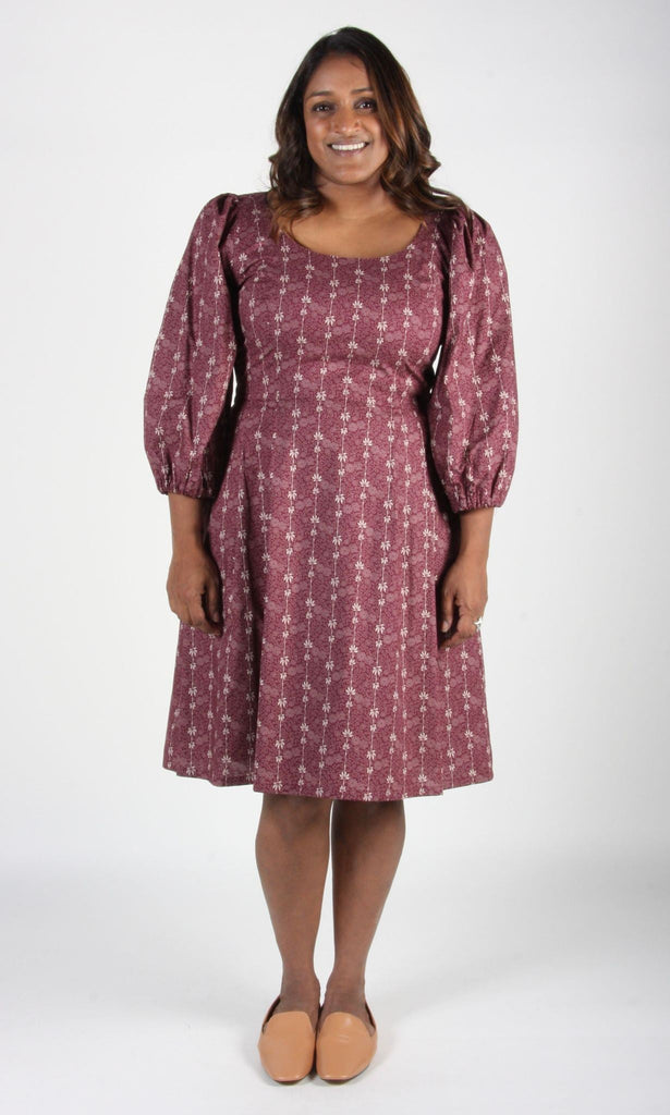 Birds of North America Tyran Dress - Amaranth Grove (Online Exclusive) - Victoire BoutiqueBirds of North AmericaDresses Ottawa Boutique Shopping Clothing