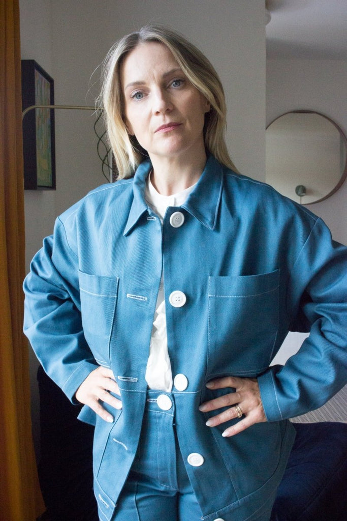 Birds of North America Tystie Jacket (Garage Blue) - Victoire BoutiqueBirds of North AmericaOuterwear Ottawa Boutique Shopping Clothing