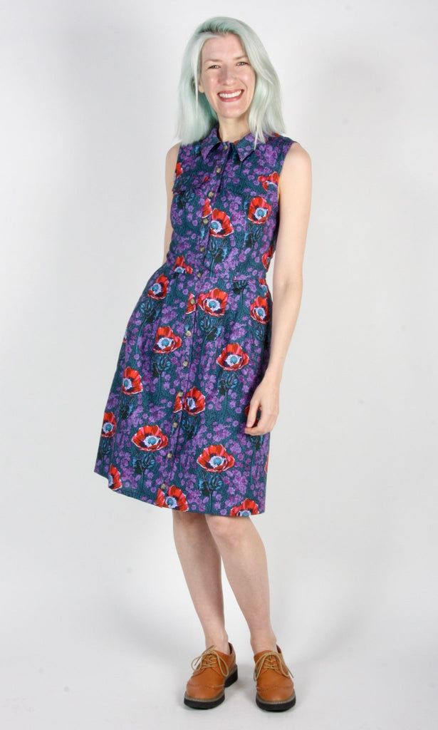 Birds of North America Vanneau Dress - Somniferum (Online Exclusive) - Victoire BoutiqueBirds of North AmericaDresses Ottawa Boutique Shopping Clothing