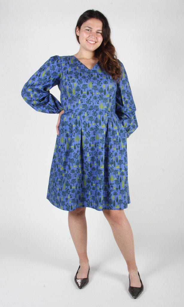 Birds of North America Yellow Hammer Dress - Forager (Online Exclusive) - Victoire BoutiqueBirds of North AmericaDresses Ottawa Boutique Shopping Clothing