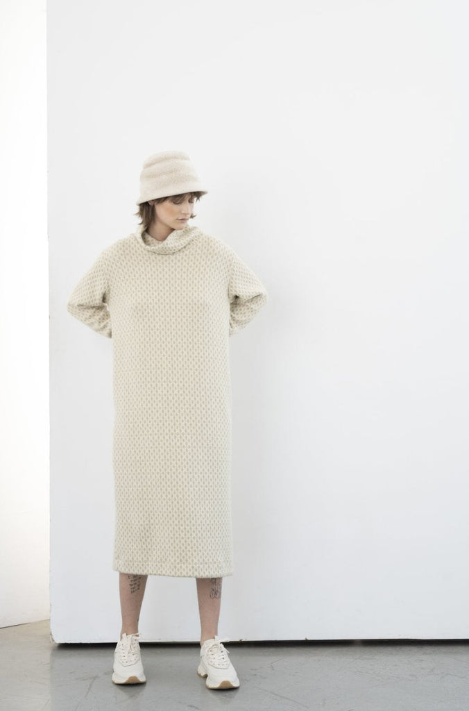 Bodybag Stewart Dress (Cream Boing Knit) - Victoire BoutiqueBodybagDresses Ottawa Boutique Shopping Clothing