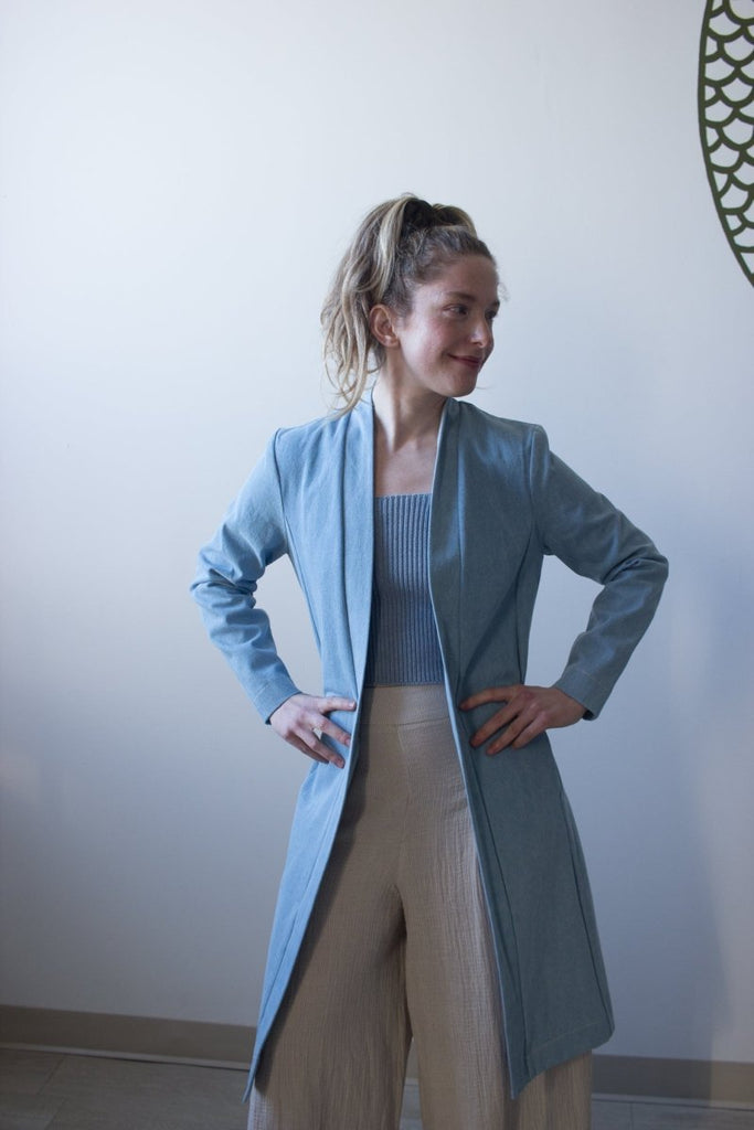 Carolyn Ferreira Rib Tank (Sky Blue) - Victoire BoutiqueCarolyn FerreriraTops Ottawa Boutique Shopping Clothing
