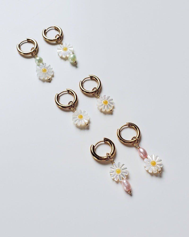 CoutuKitsch Daisy Hoops - Victoire BoutiqueCoutuKitschEarrings Ottawa Boutique Shopping Clothing