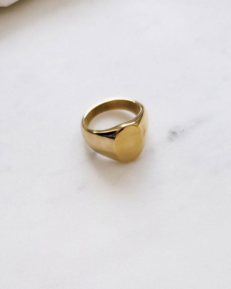 CoutuKitsch Pablo Signet Ring (Silver or Gold) - Victoire BoutiqueCoutuKitschRings Ottawa Boutique Shopping Clothing