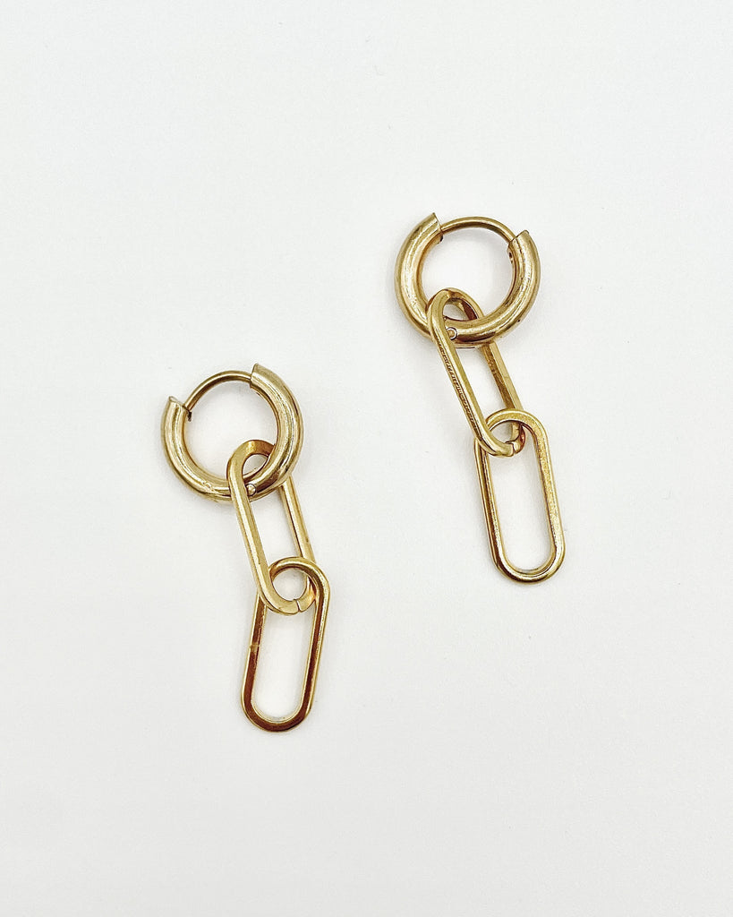 CoutuKitsch Rhodes Hoops (Silver or Gold) - Victoire BoutiqueCoutuKitschEarrings Ottawa Boutique Shopping Clothing