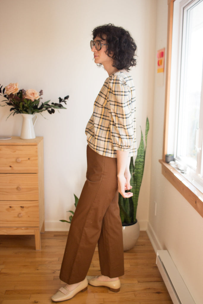 Dagg and Stacey Ren Wide Leg Pant (Mocha) - Victoire BoutiqueDagg & StaceyBottoms Ottawa Boutique Shopping Clothing
